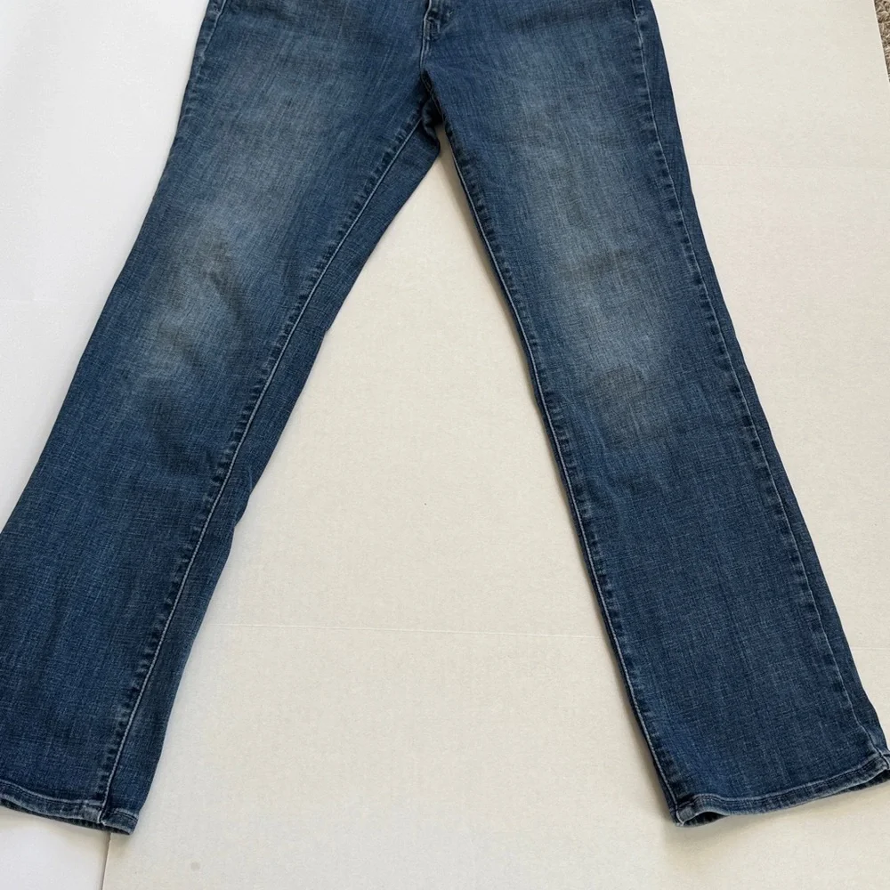 Levis Jeans 505 Straight Style Embroidered Floral Pockets Denim Blue size 30 - Picture 6 of 13